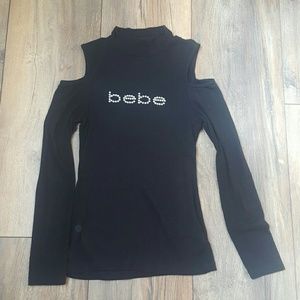 BeBe Cold Shoulder Top