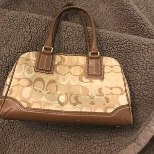 Authentic coach purse
