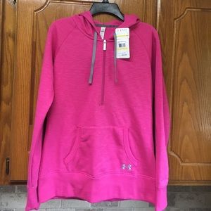NWT Under Armour Pink Storm Hoodie