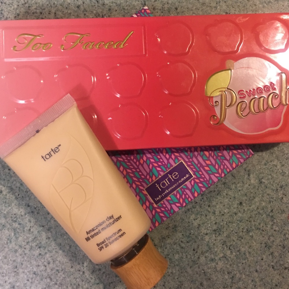 TARTE BB CREAM, EYE PALETTE & TOOFACED 🍑 PALETTE