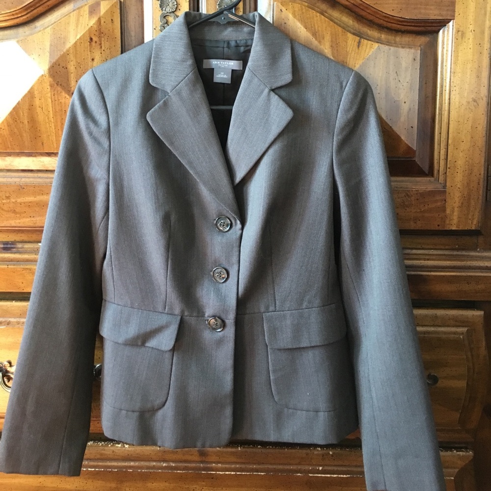 Classic brown suit jacket