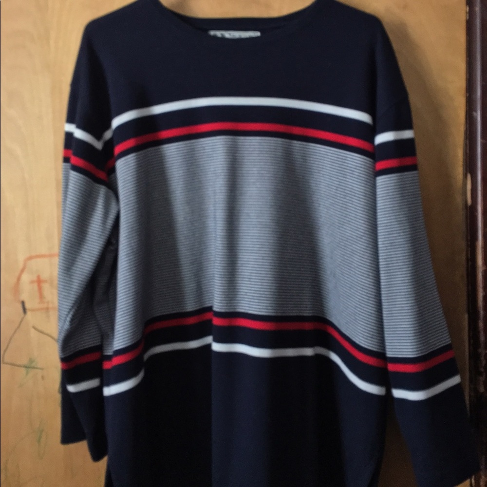 Navy Striped Nautical Sweater