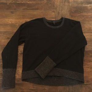 Jcrew black and grey sweatshirt. Size M
