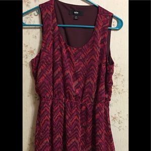 Long length dress. Pet friendly home