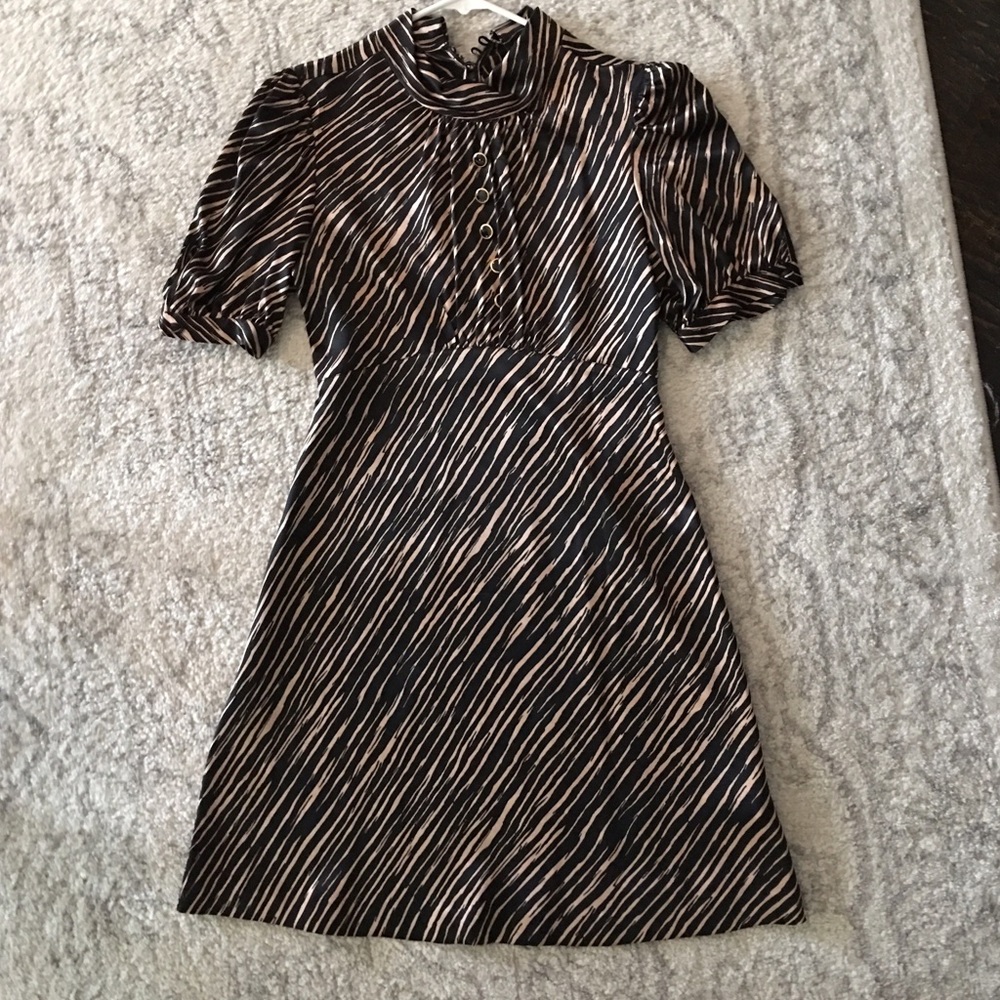 Betsey Johnson silk mini dress size 4