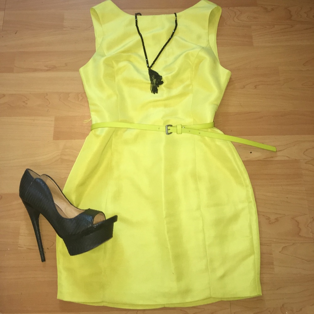 Lime Green Cocktail Dress 👗 🍹
