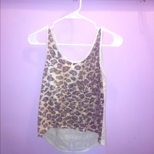 Animal Print Hi-low Tank