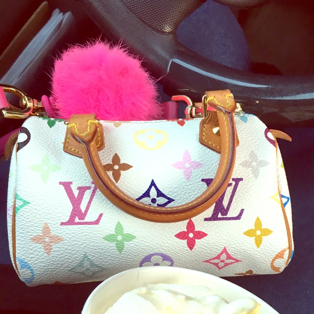 ***SOLD*** Louis Vuitton Multicolor speedy mini