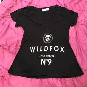 Wildfox logo tee