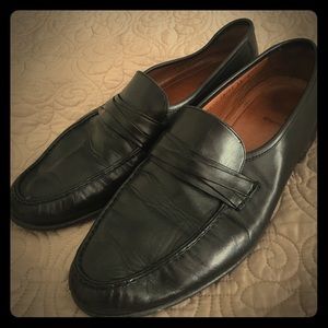 Allen Edmonds Bergano Men's 13 Black Leather Shoes Allen Edmonds Bergano Men's 13 Black Leather Shoes