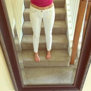 LC Lauren Conrad White Jeans