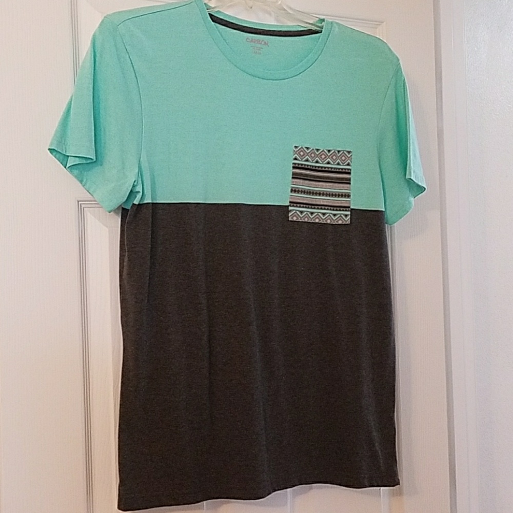 T-shirt with printed pocket