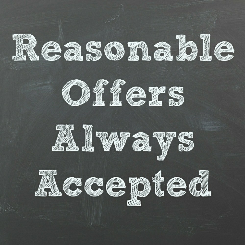 Make me a reasonable offer