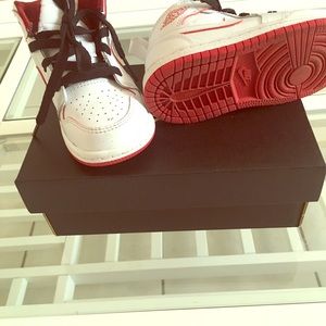 Nike AIR JORDAN AJ 1 MID Toddler SHOES SIZE 7c