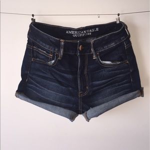 American eagle High Rise shorties