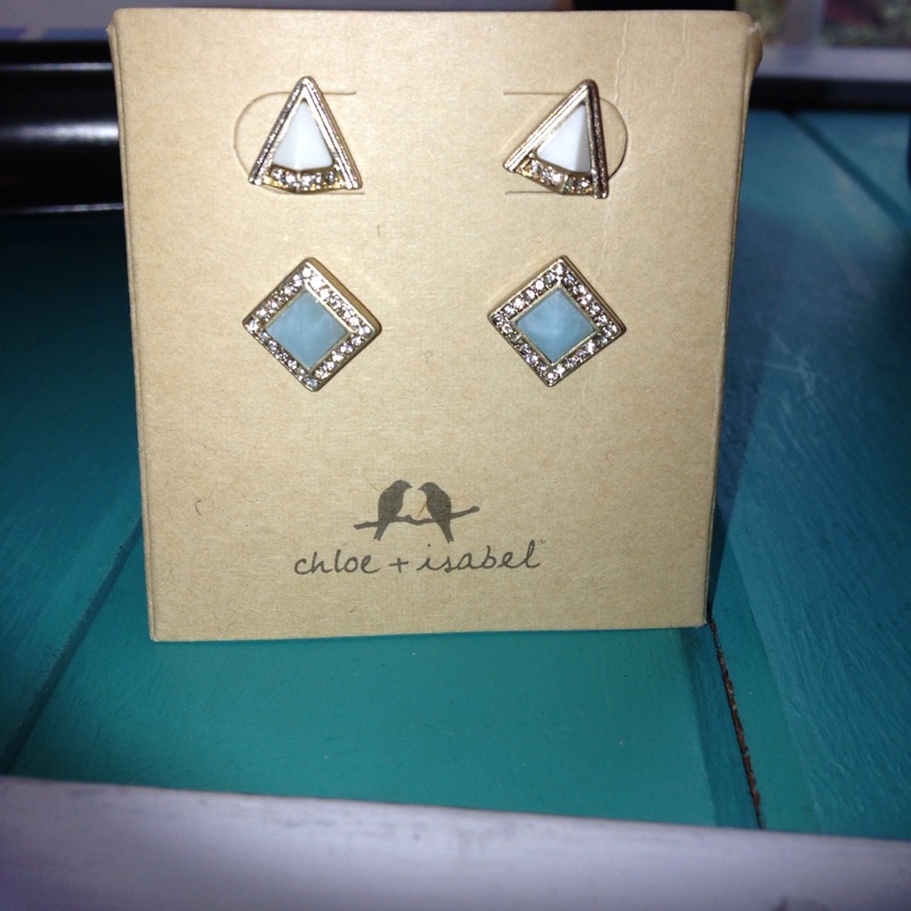 BRAND NEW Chloe + Isabel earring set