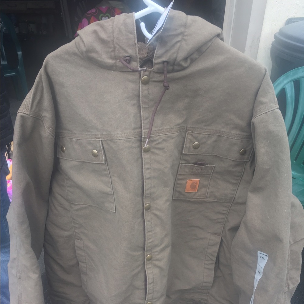 NWT men's carhartt coat xxl