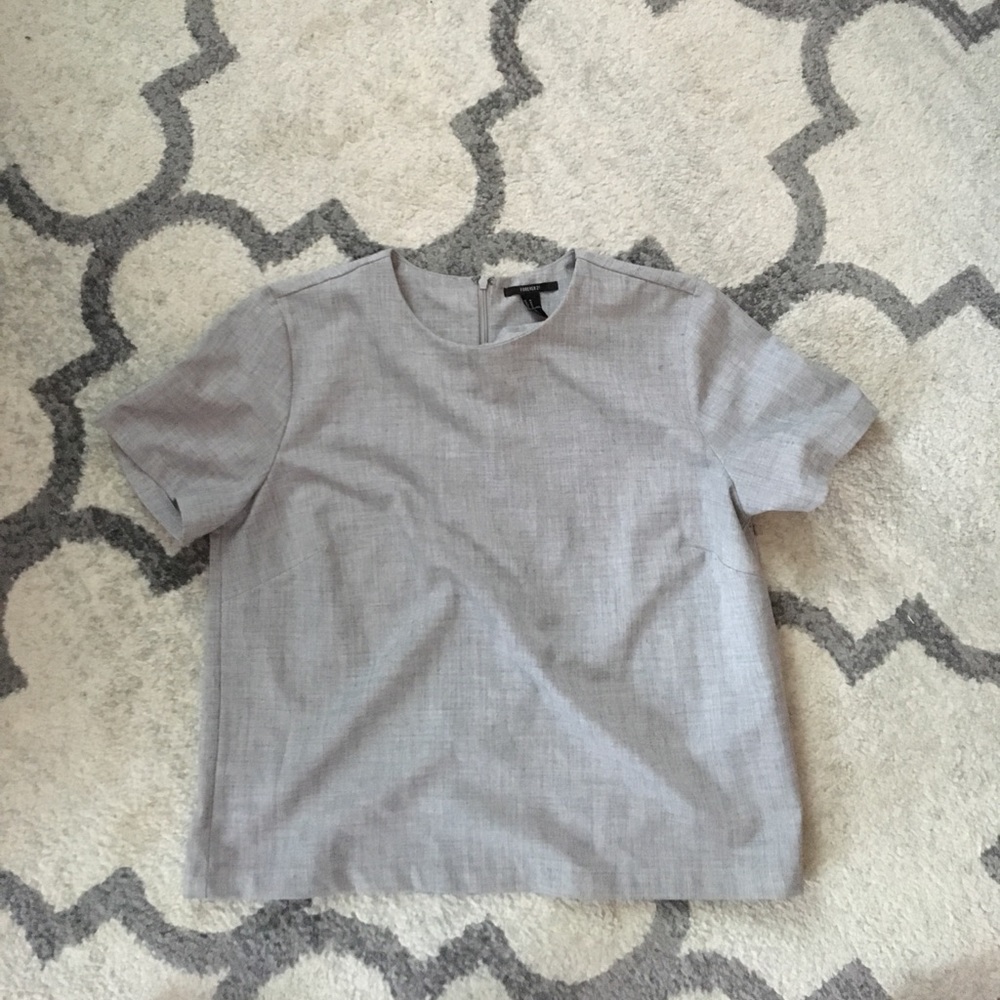 Grey F21 Structured top