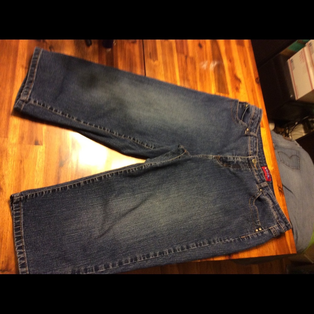 Denim Capri
