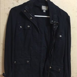 Black coat. Pet friendly home