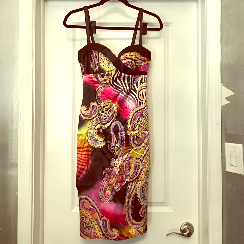 Dina Bar-el multi-print dress