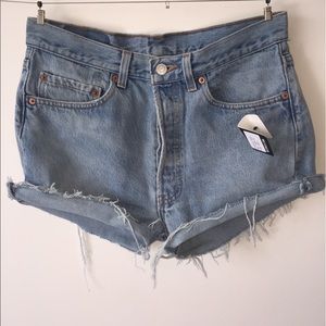 Original vintage Levi's 501's Shorts