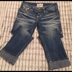 Big Star cropped jeans