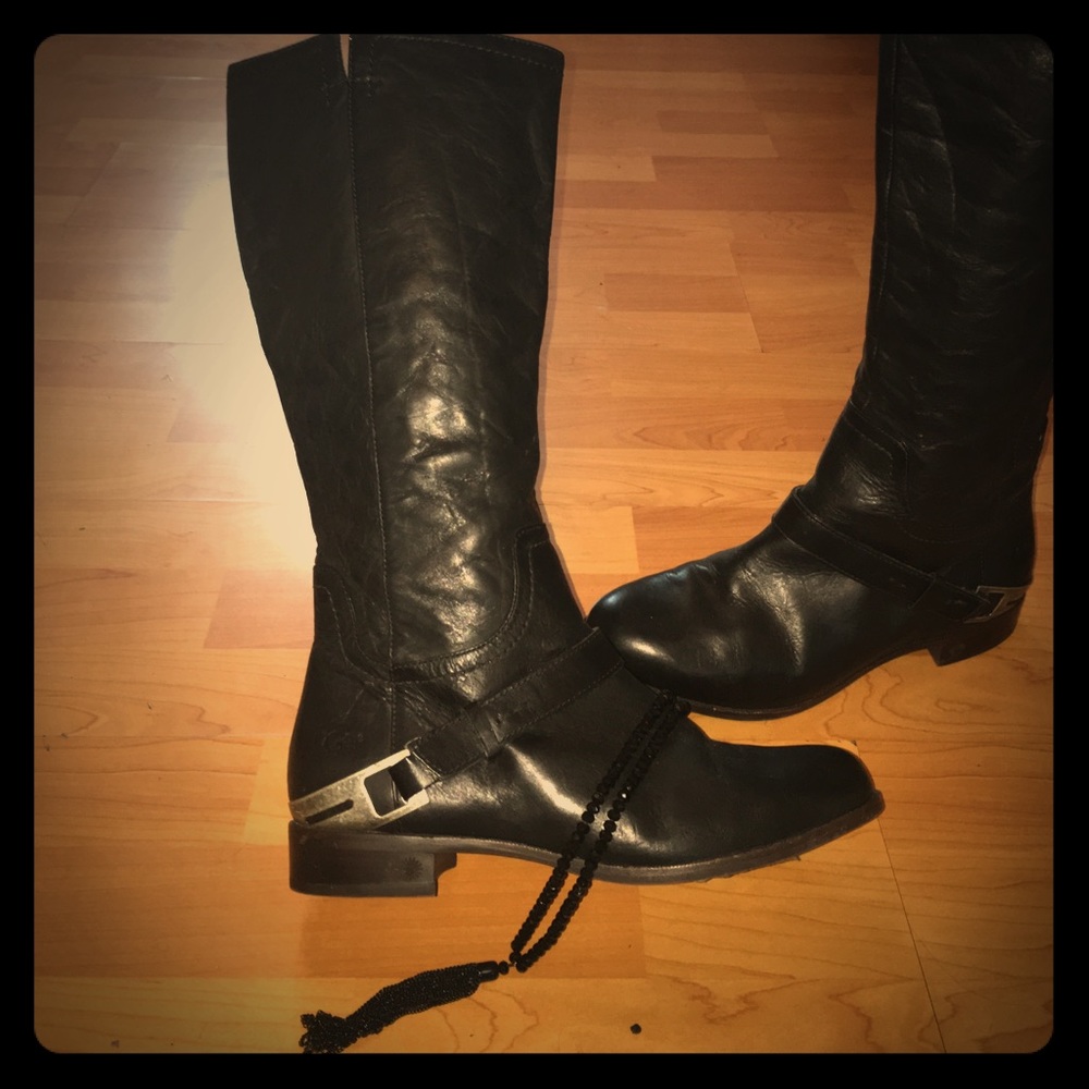 Ugg full leather riding boot