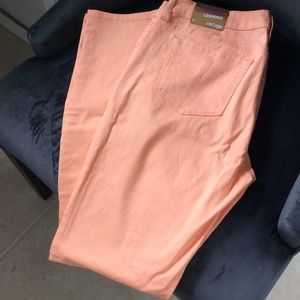 Peach jean leggings