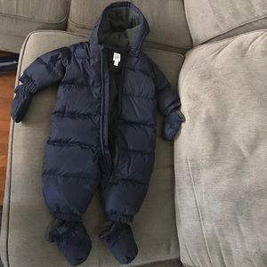 Baby Gap snow suit in navy.