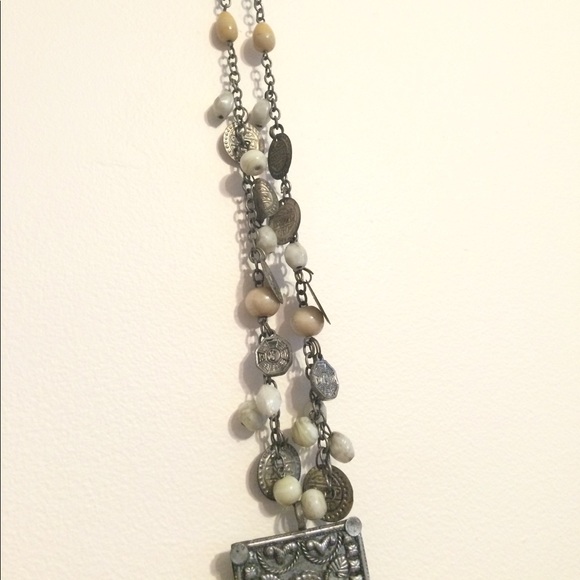 Silver Statement Necklace - Picture 4 of 4