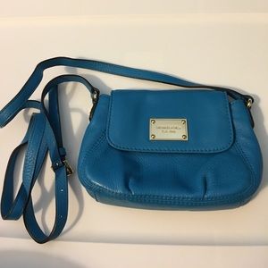 Blue Michael Kors purse