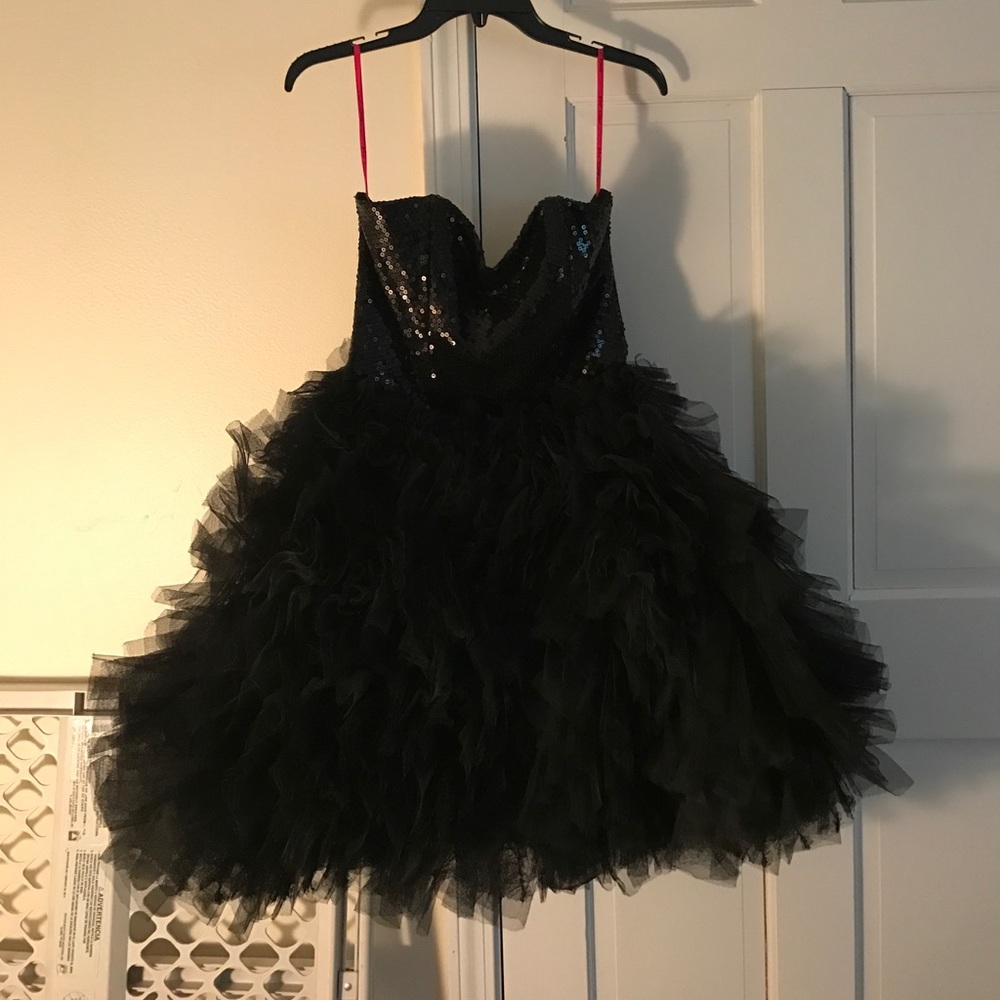 Betsey Johnson tool tutu prom dress