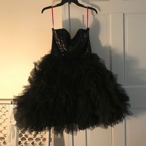 Betsey Johnson tool tutu prom dress