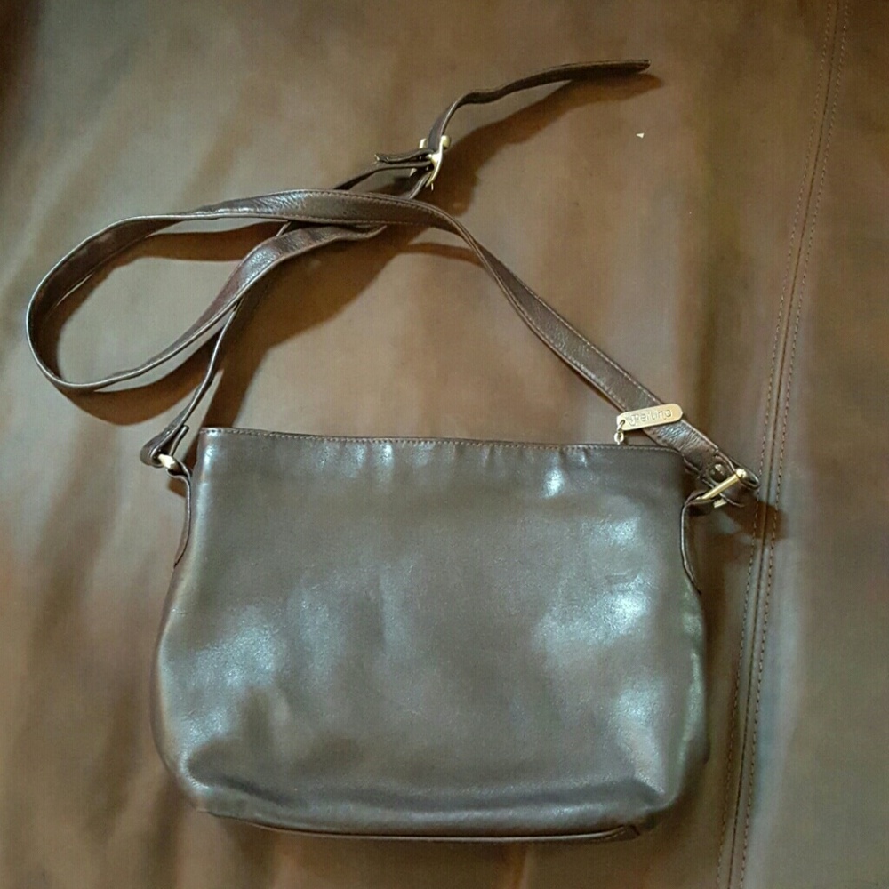 Perlina Buttery Soft Brown Leather Purse
