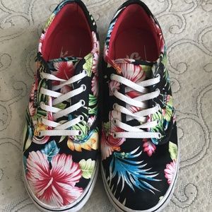 Womens floral vans