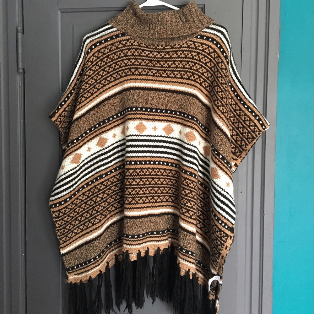 Sweater Poncho