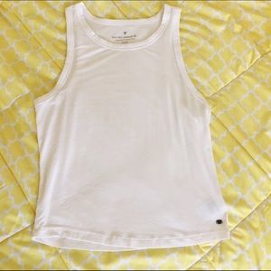 American Eagle Soft White Tank Top