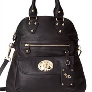 Emma Fox Black Leather Bag!
