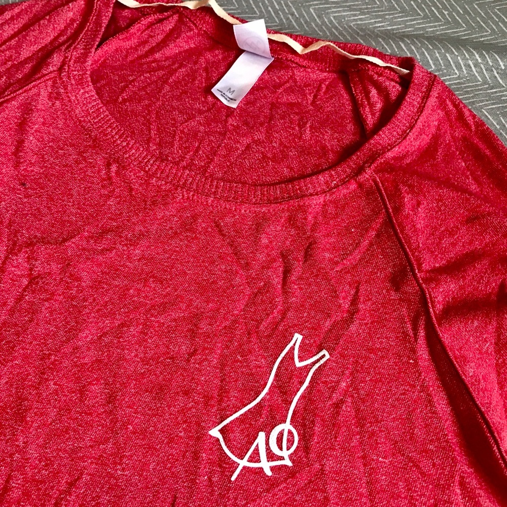 Alpha Phi Red Dress Shirt - Picture 3 of 3