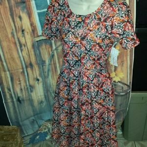 Lularoe Amelia dress Small NWT.