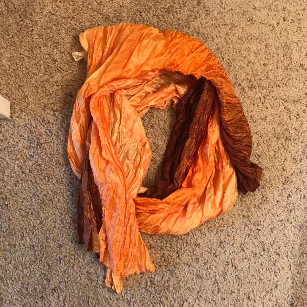 Orange & Brown Ombré Scarf
