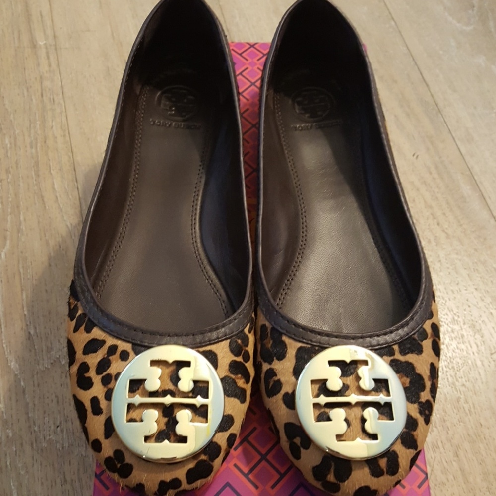 Tory Burch Abby Ballet flats - Leopard print w/box