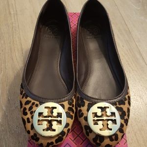 Tory Burch Abby Ballet flats - Leopard print w/box