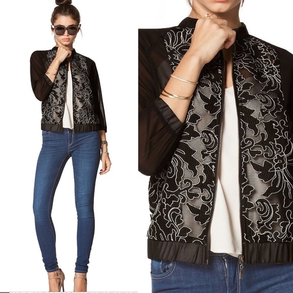 Floral Bomber Jacket - Picture 2 of 7