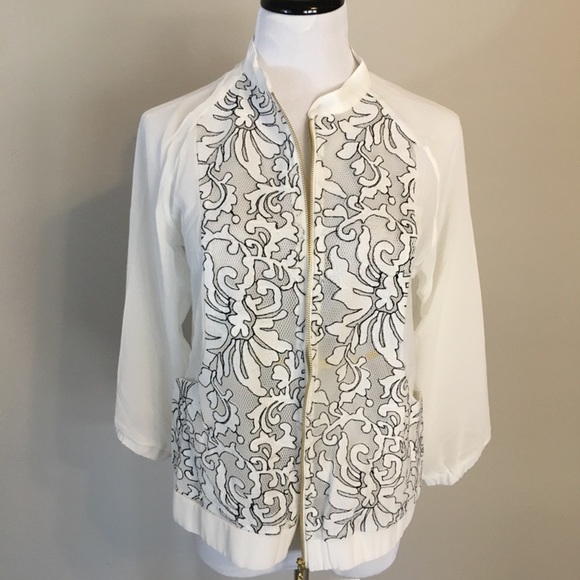 Floral Bomber Jacket - Picture 7 of 7