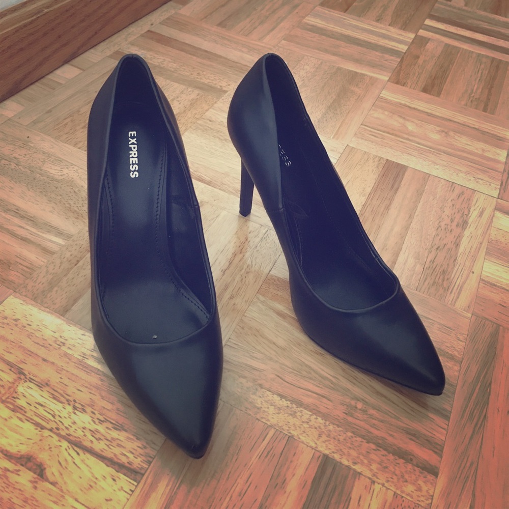 Black Express heels