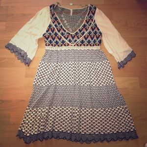 Free People 70s style groovy dress
