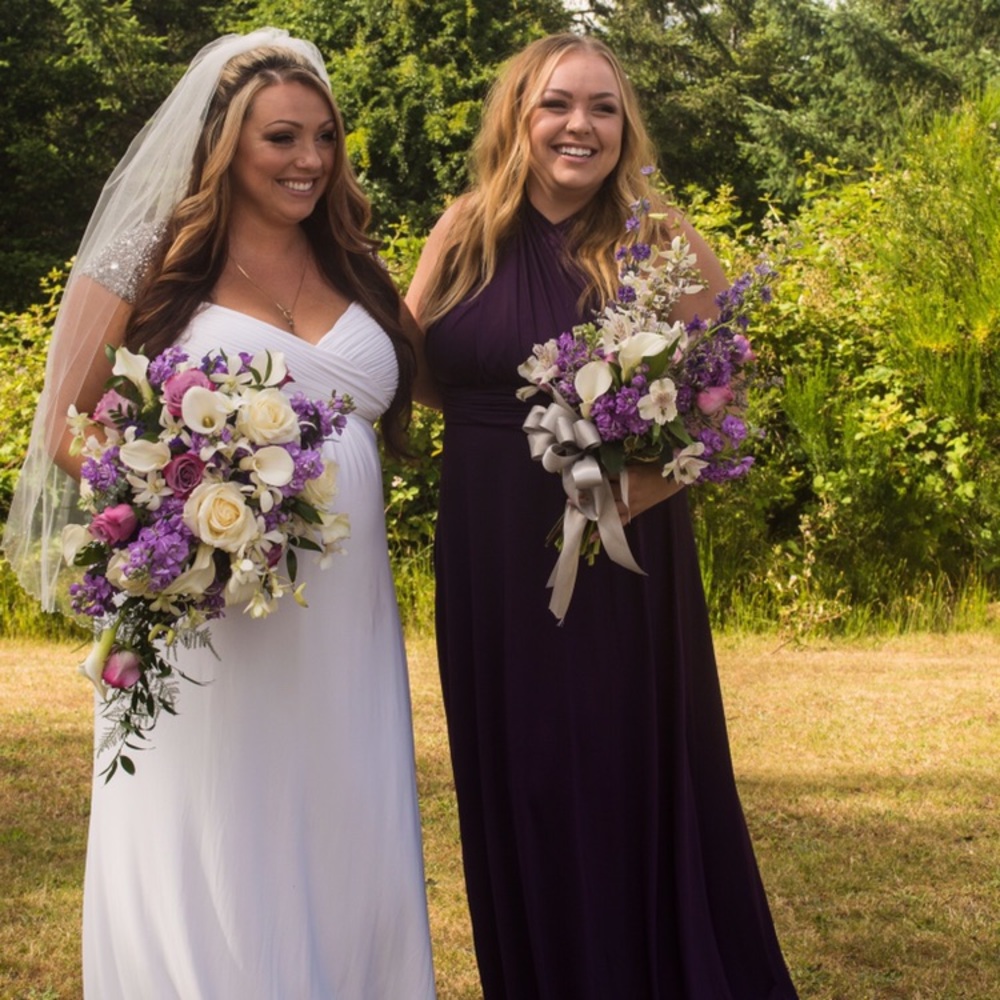 Multi-Wear bridesmaid dress!