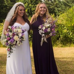 Multi-Wear bridesmaid dress!
